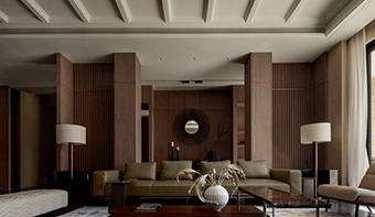 500㎡別墅豪宅整木定制，新中式裝修美學